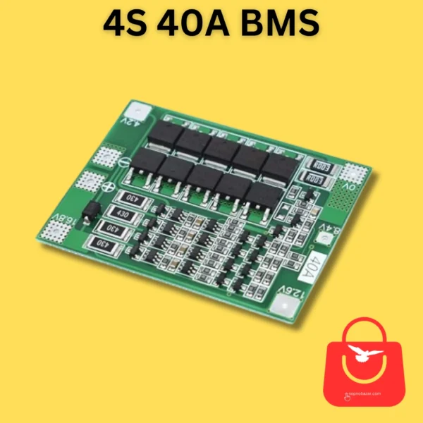 4S 40A BMS Balanced Li-ion Battery Protection Board