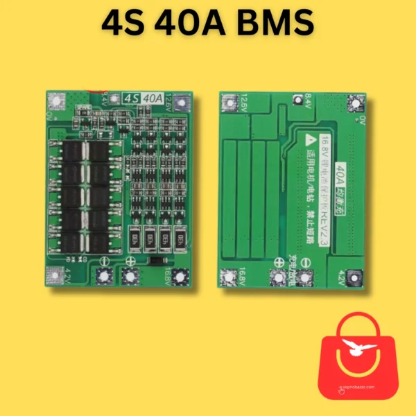 4S 40A BMS Balanced Li-ion Battery Protection Board